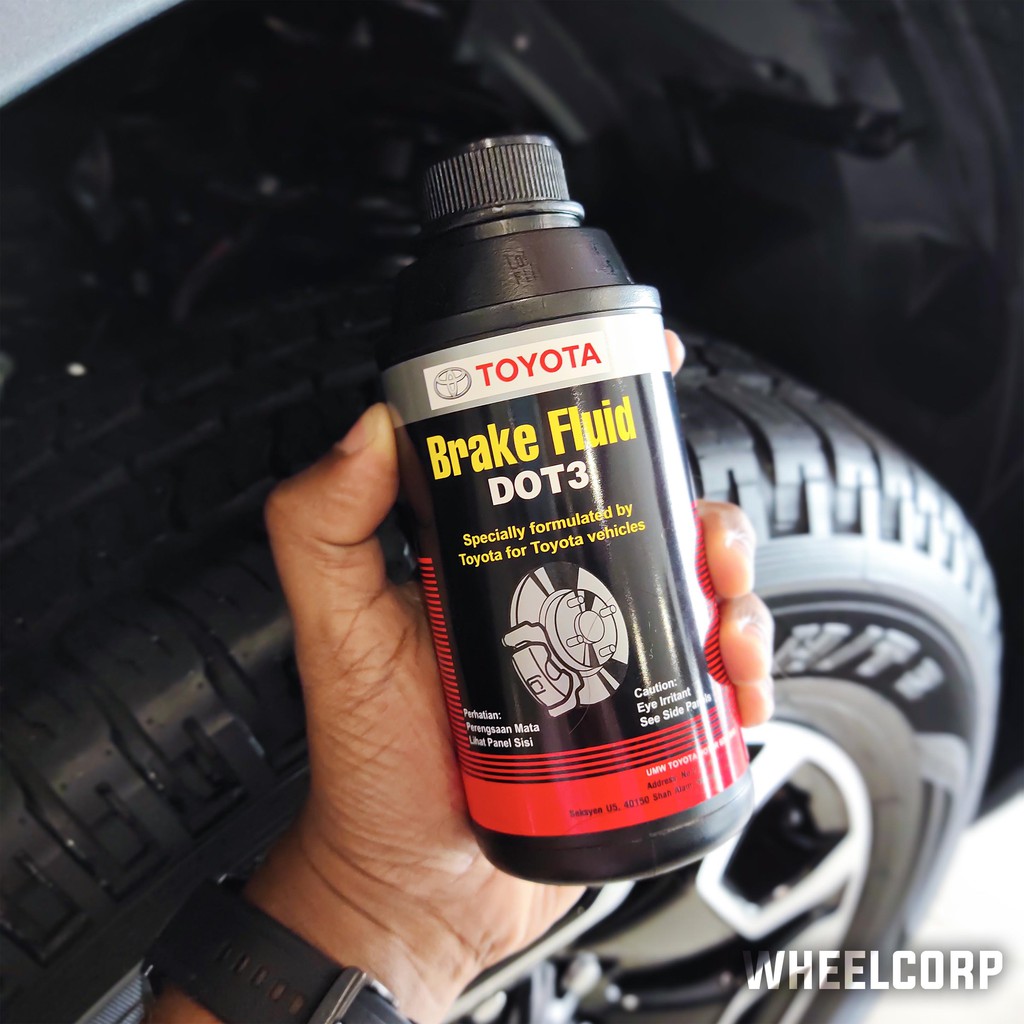 TOYOTA BRAKE FLUID DOT 3 (100 ORIGINAL TOYOTA PRODUCT) Shopee Malaysia