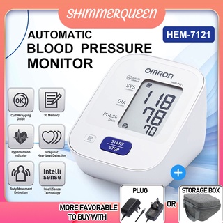  Omron Hem-7121 Blood Pressure Monitor 16 X 11 White