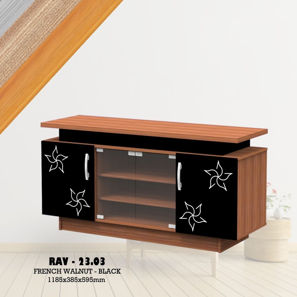 Tv Rack Buffet TV Rack RAV-23.03 | Shopee Malaysia