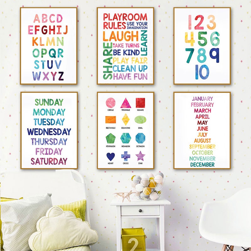 Educational 2024 nursery decor