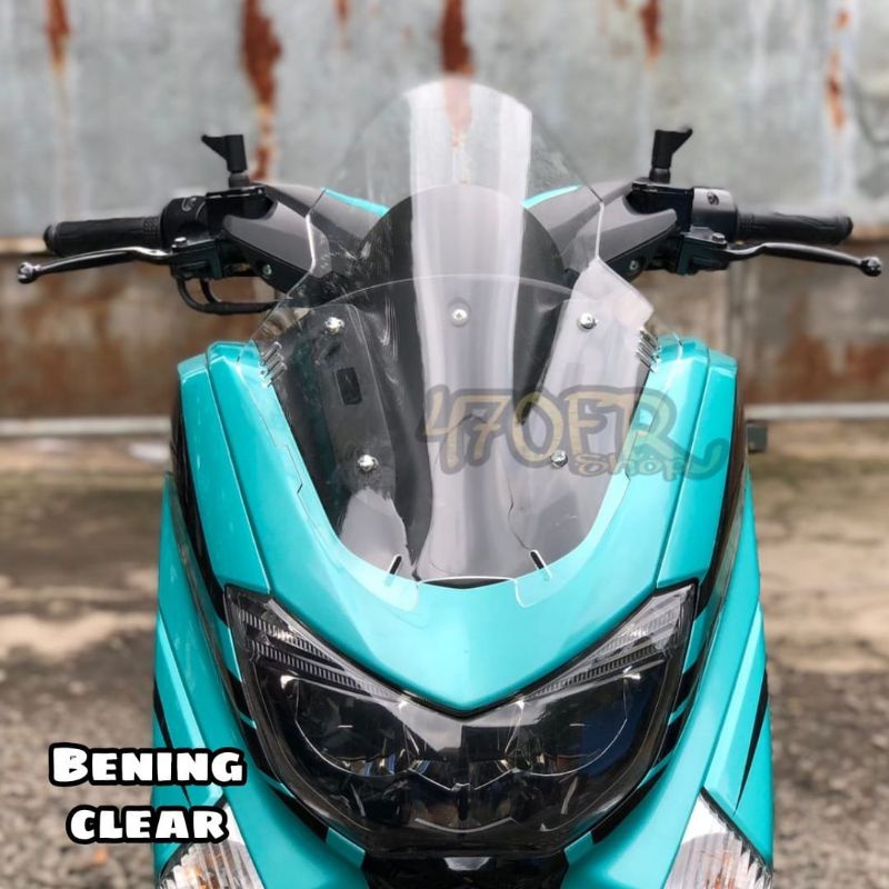 WINDSHIELD NMAX OLD MINI CYBROGTDR. OLD NMAX SPORTY VISOR CYBROG V4 ...