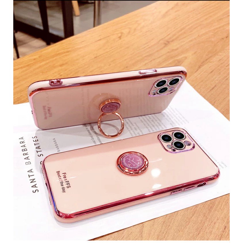 HUAWEI Mate 20 pro fon sarung electroplated ring stand holder case ...