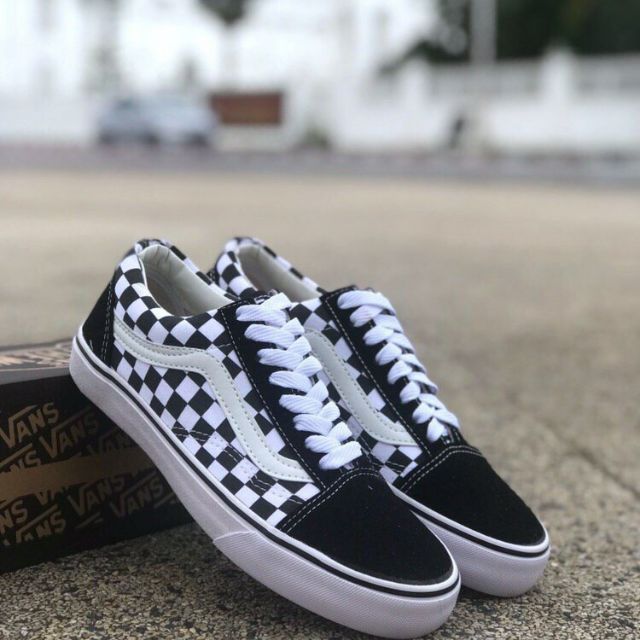 Vans on sale checkerboard shopee