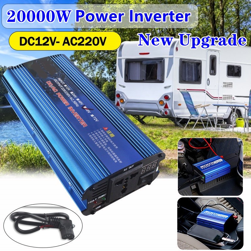 ⚡️Fast delivery ️20000W Original Power inverter Solar inverter DC 12V ...