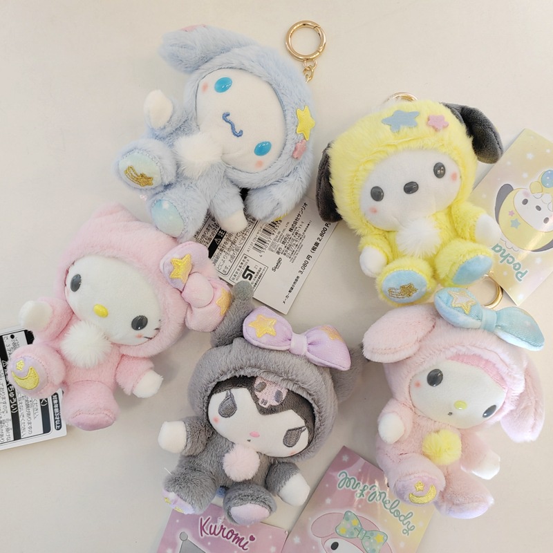 Sanrio Kawaii Kuromi Hello Kitty My Melody Cinnamoroll Plush Toys