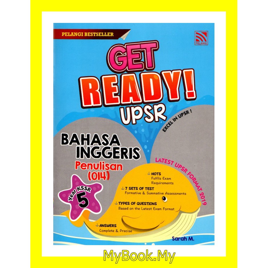 Myb Buku Latihan Get Ready Upsr Kssr Tahun Bahasa Inggeris