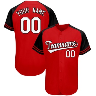  Customized Baseball Jersey with Any Name and Number