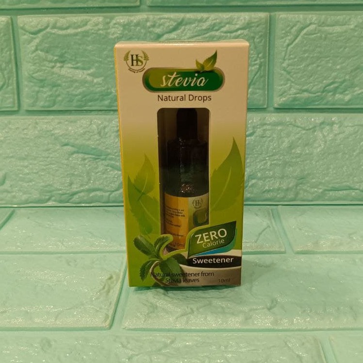 (NEW PACKAGING) HS STEVIA NATURAL DROPS 10ML | Shopee Malaysia