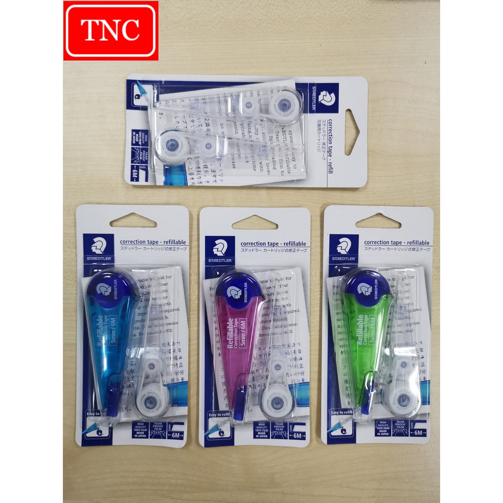 Staedtler Correction Tape (Refillable) Shopee Malaysia