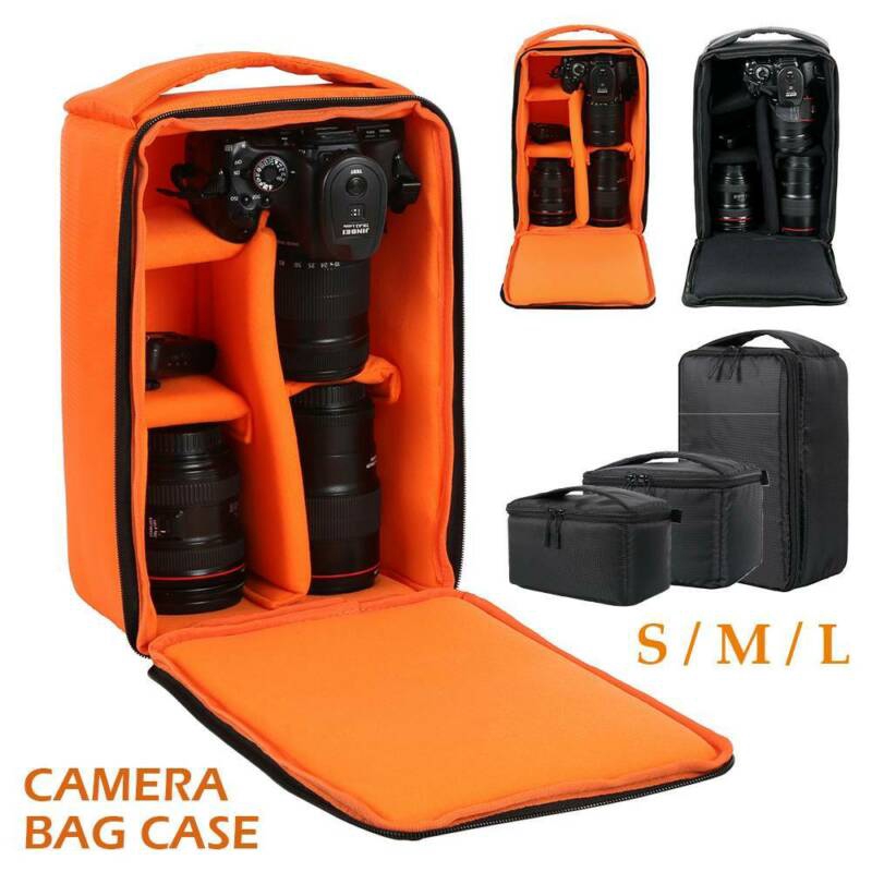 Photography Camera Bag Insert Carry Case Partition For SLR Canon Nikon ...