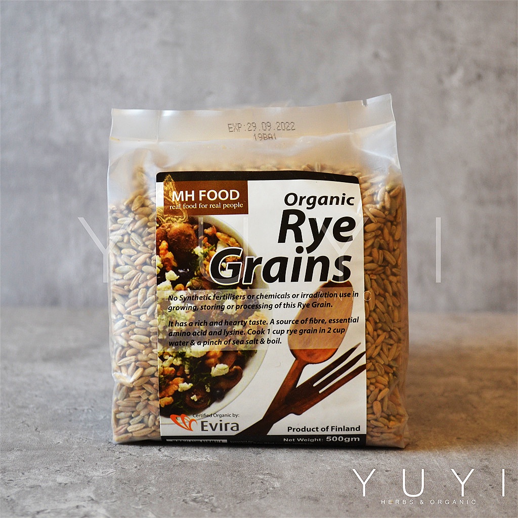 【MH Food】Organic Rye Grains - 500g | Shopee Malaysia