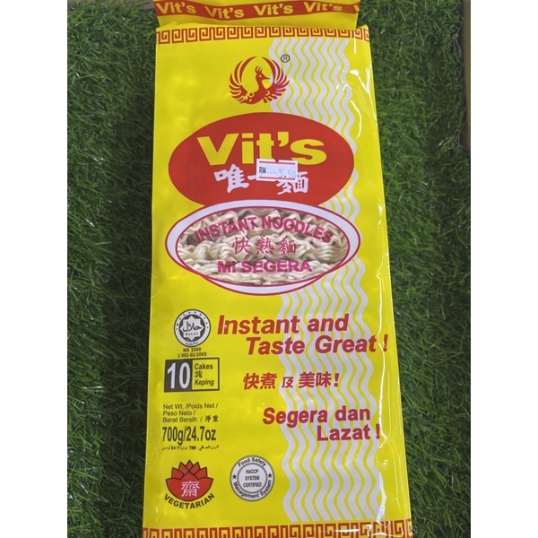 Vit's Instant and Taste Great(Vegetarian)/唯一面快熟面(齋) | Shopee Malaysia