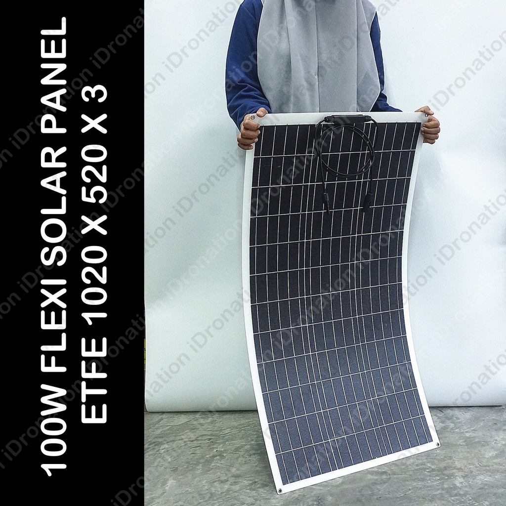 Grade A 100W Solar Panel Mono Crystalline Monocrystalline PET ETFE ...