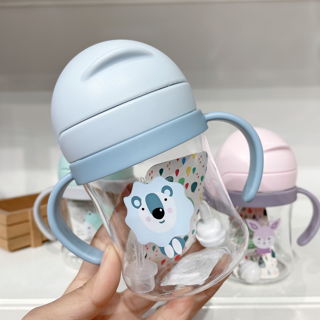 BUBU Baby Drinking Bottle Child Learn Water Milk Cup with Gravity Ball ...