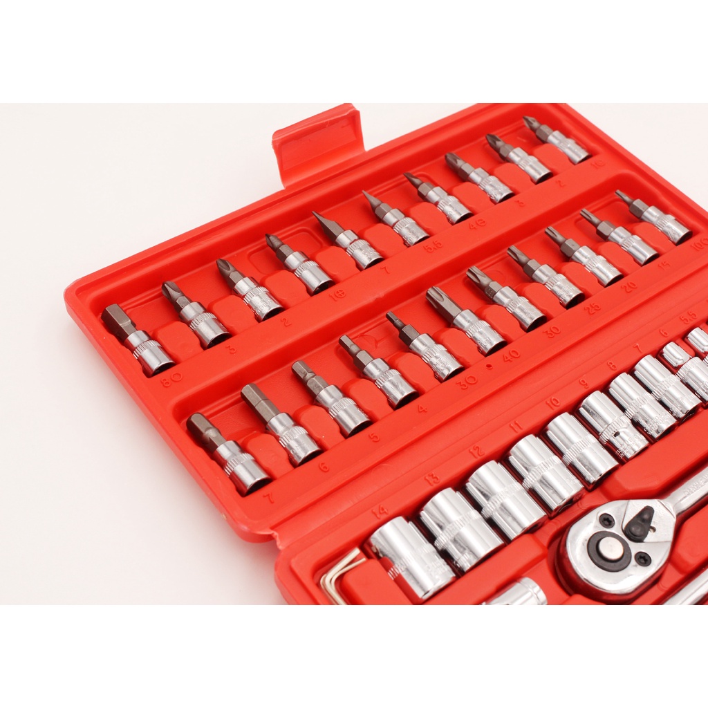Satagood Spannar Chrome Vanadium Spanar Box Tool Wrench Spanner Set ...