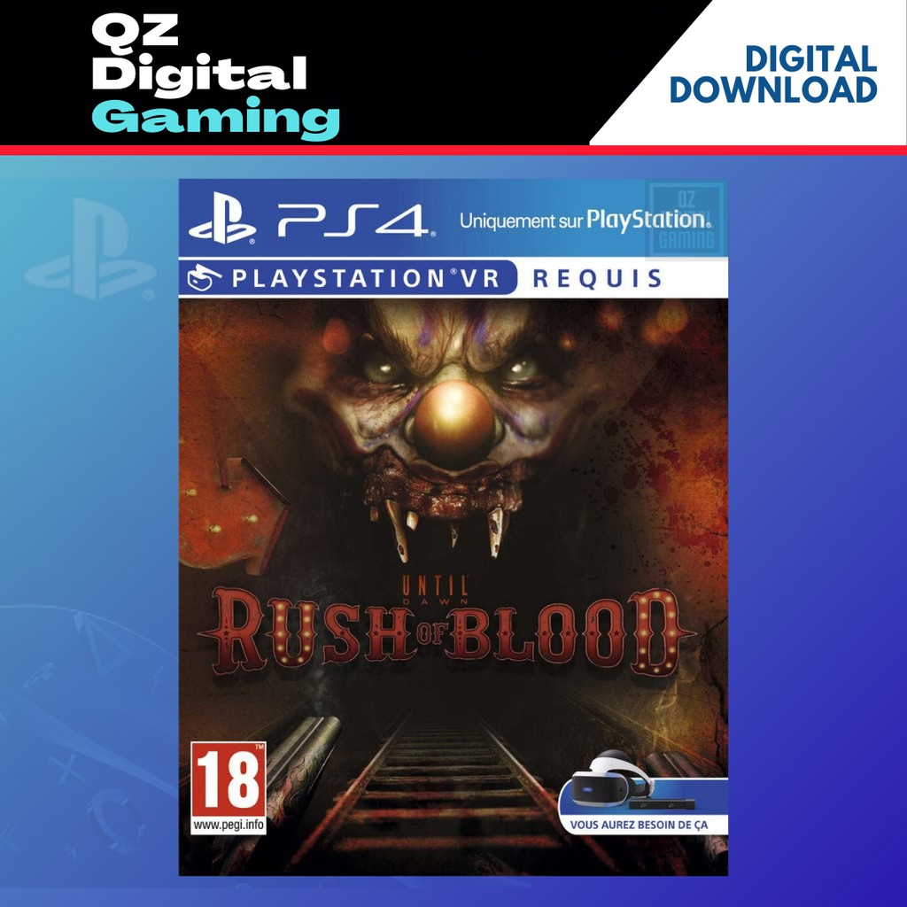 PS4 PSVR Until Dawn: Rush of Blood VR Digital Download | Shopee Malaysia