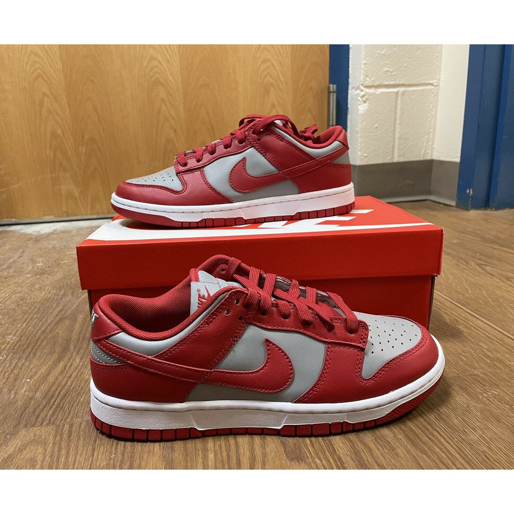 Nike 2021 Dunk SB Low Retro UNLV Medium Grey Varsity Red Sneaker