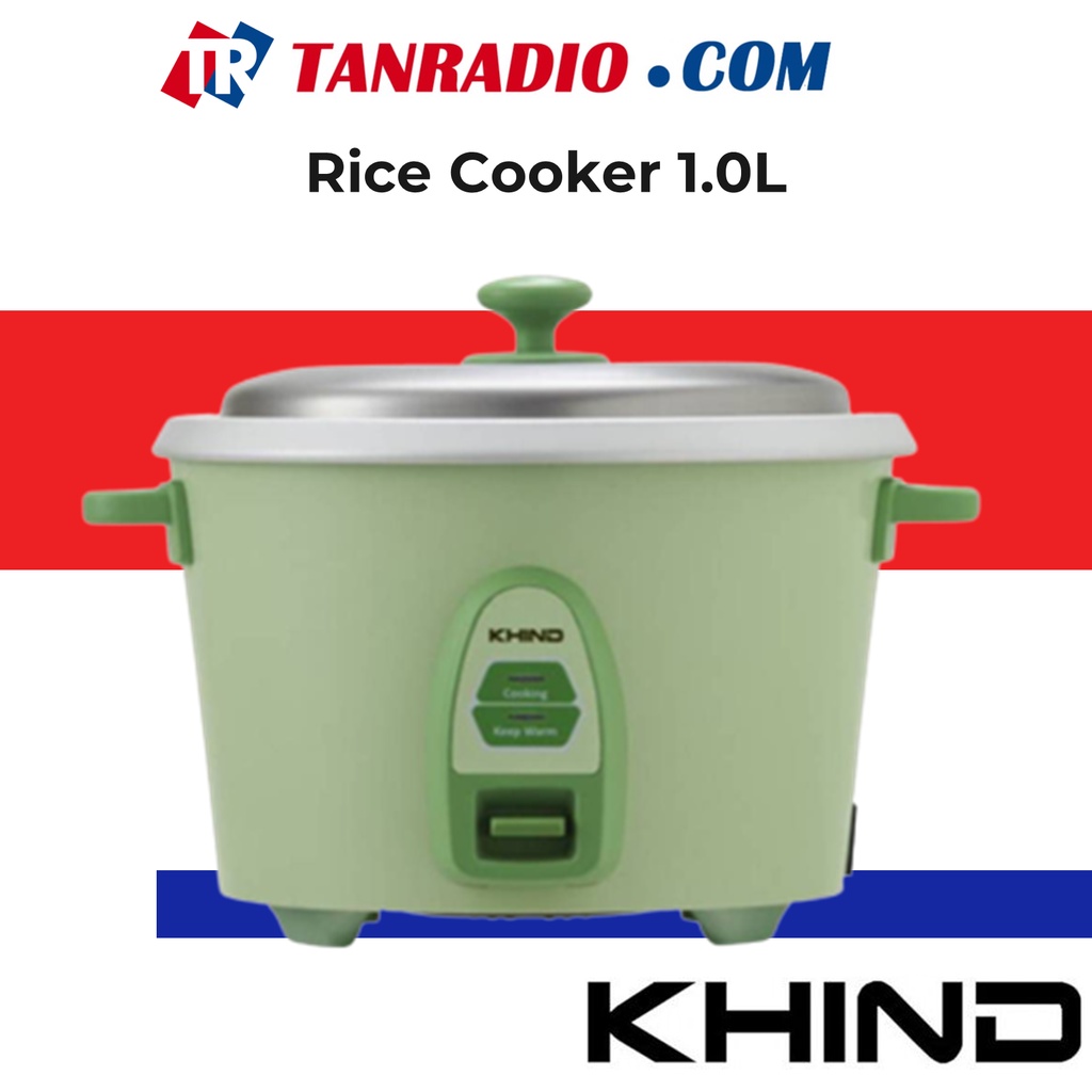 Khind Conventional Rice Cooker (1.0L) RC810N Shopee Malaysia