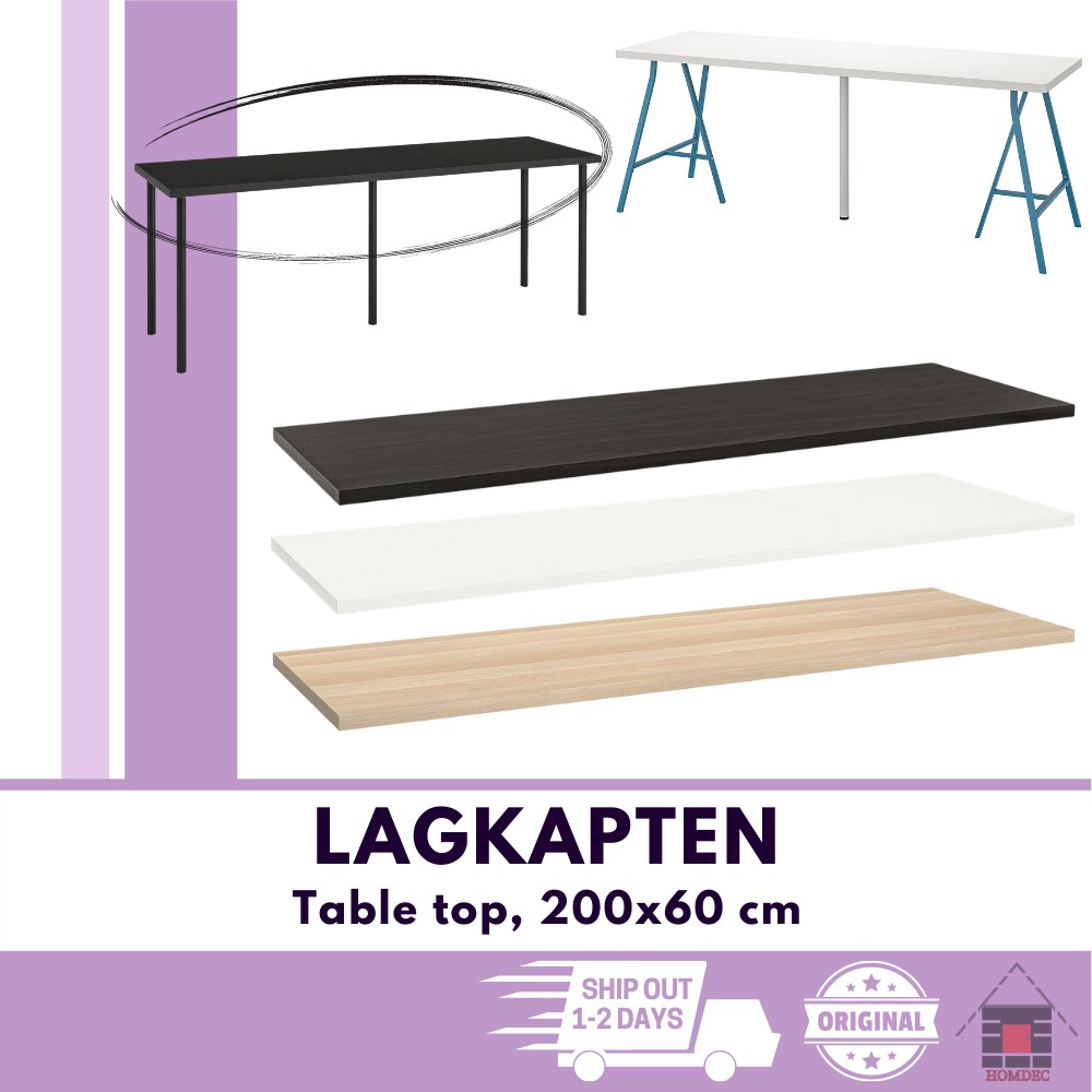 Linnmon table top 200 store x 60