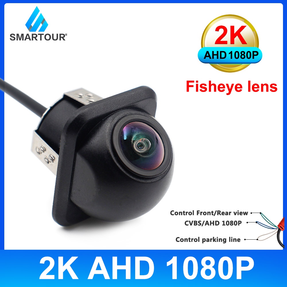 Smartour 2K AHD 1080P CVBS Night Vision 180 Degree Wide Angle Fisheye ...