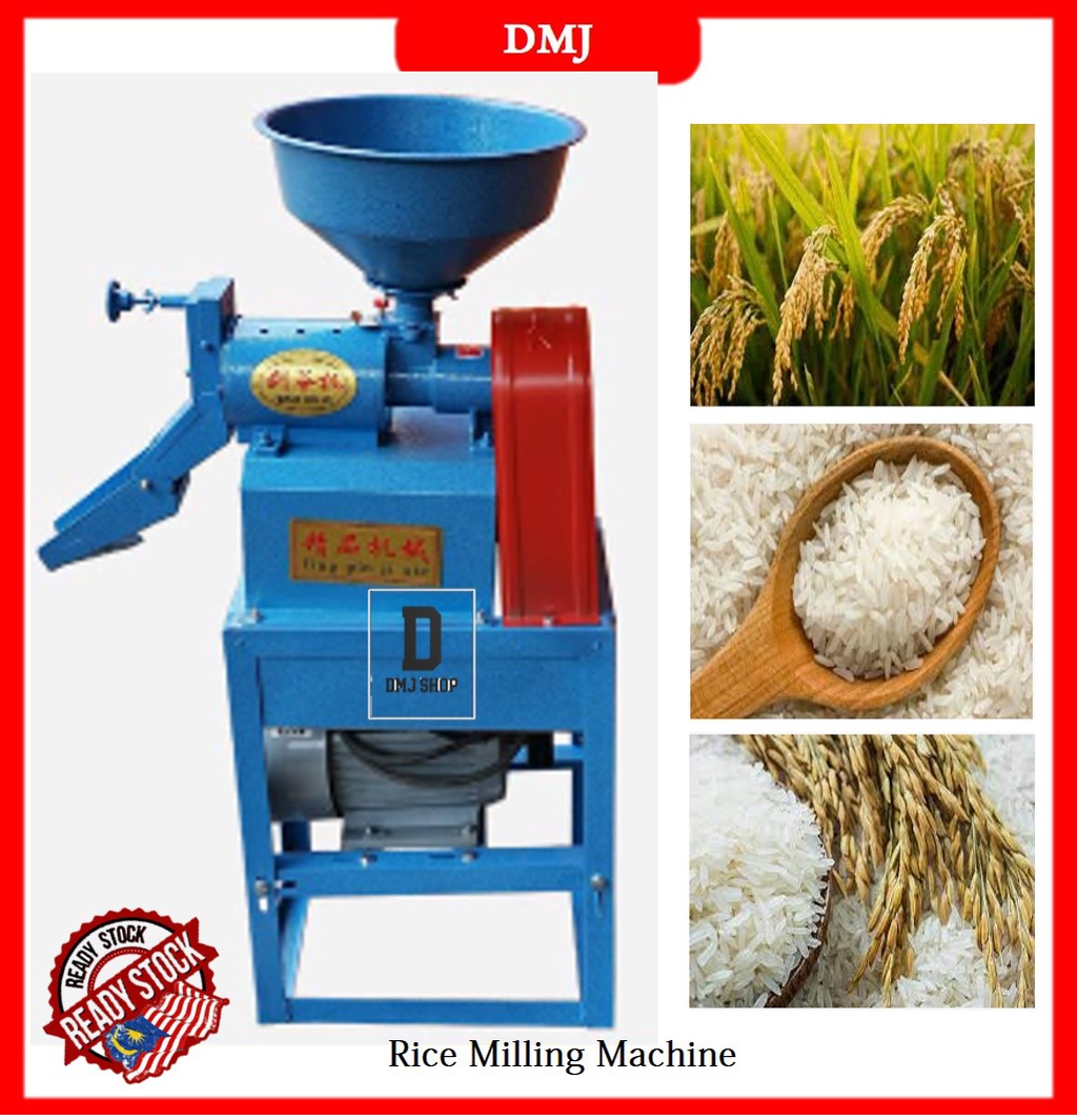 Mesin Beras Mesin Padi Household Small Rice Processing Machine Paddy ...