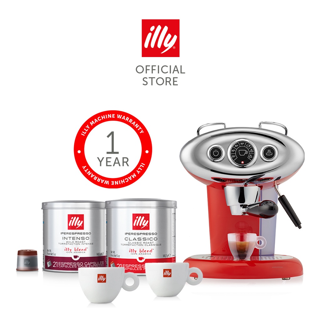 illy X7.1 iperEspresso Capsule Coffee Machine + iperEspresso Capsules