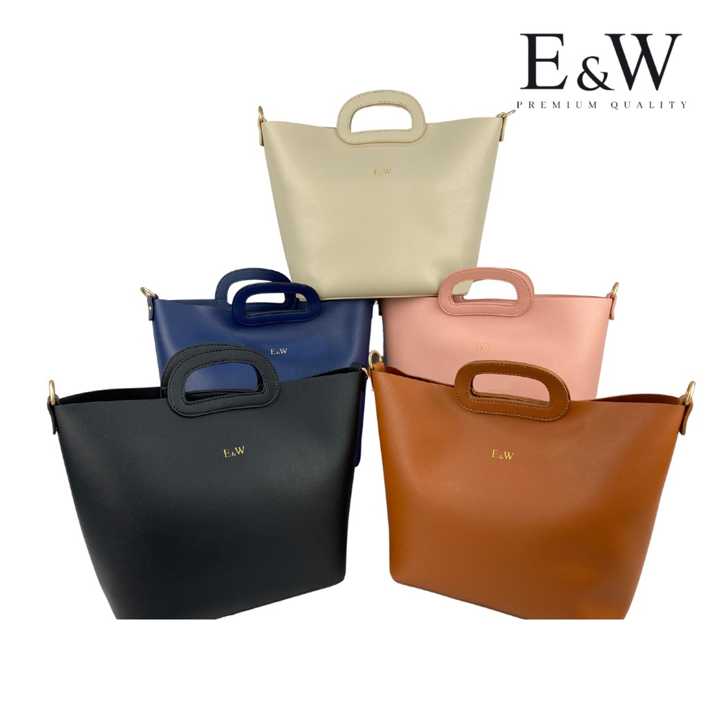 E W Woman Fashion Handbag 100 Original Guarantee Shopee Malaysia