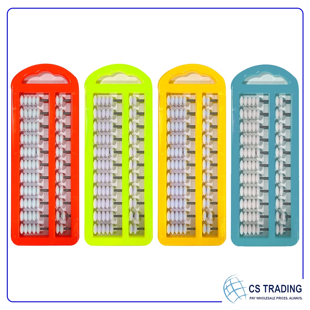 Decamax Chinese Abacus Sempoa With Reset Button Butang Reset Abakus