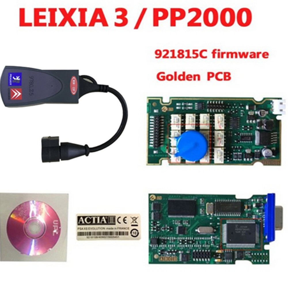Newest Lexia3 with 921815C Firmware lexia PP2000 V48/V25 Lexia 3