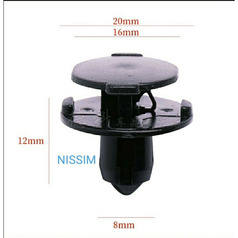 PROTON X70,X50 ENGINE BAY COVER CLIP (ORIGINAL) Shopee Malaysia