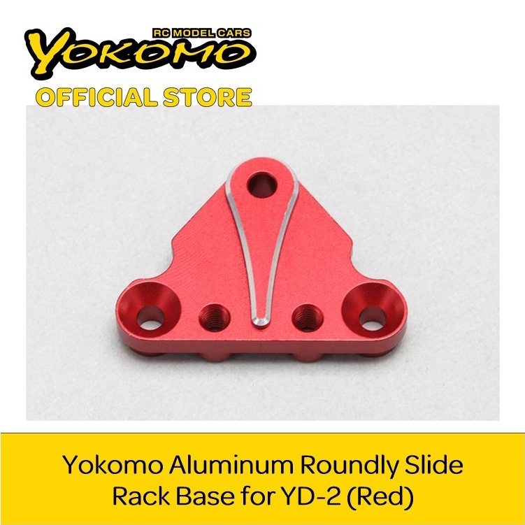 Yokomo Aluminum Roundly Slide Rack Base for YD-2 (Red) (Y2-202R ...