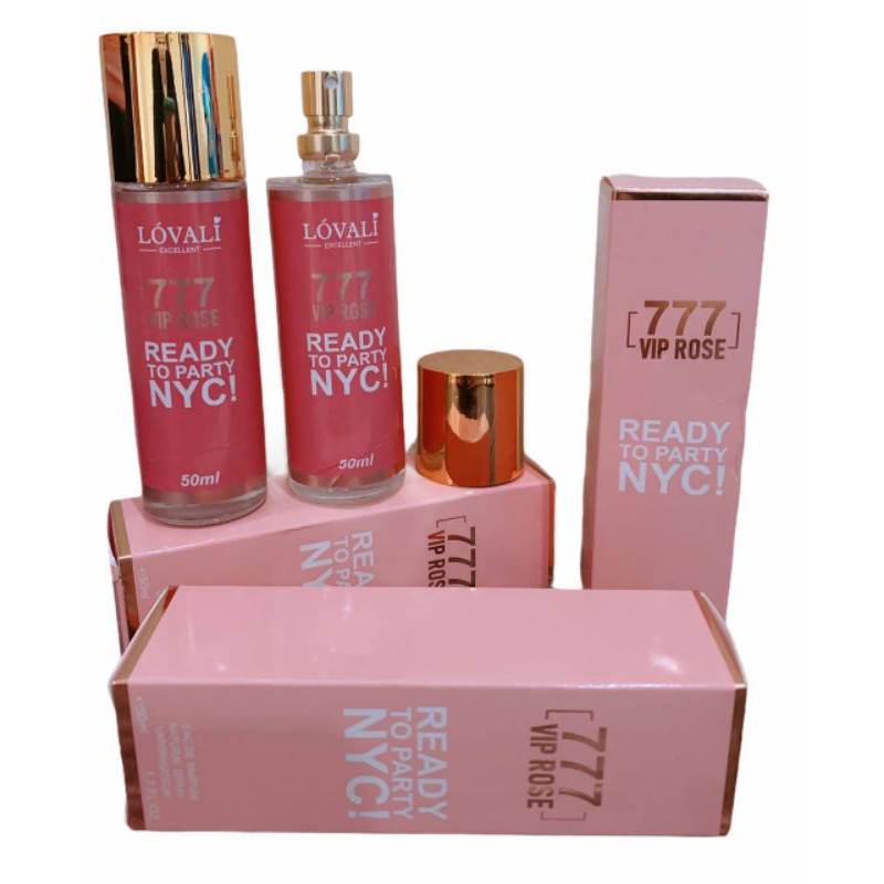 new perfume 50 mL 777 vip rose