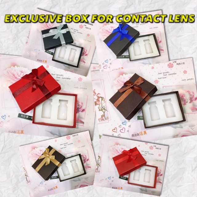 Contact Lens Box Soft Lens Gift Box kotak Shopee Malaysia