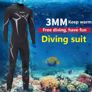 COD1.5mm/3mm Neoprene Wetsuit thickened warm diving suit for men