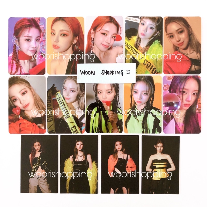 ITZY Guess Who Mafia In the Morning Album Official Photocard