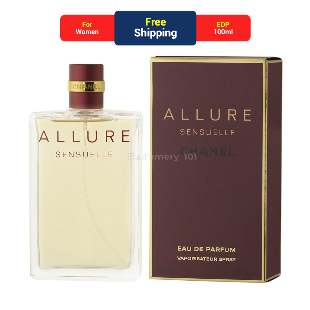 Allure Sensuelle 100 mL Eau De Parfum EDP for Women Shopee Malaysia