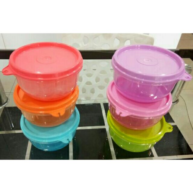 Tupperware Mini Bowl 250ml (6pcs) | Shopee Malaysia