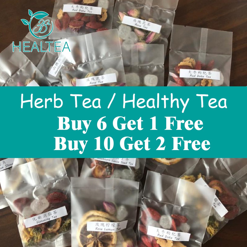38Healtea Healthy Tea Herb Tea herbal Tea Flower Tea 美颜养生花茶 (Buy 6