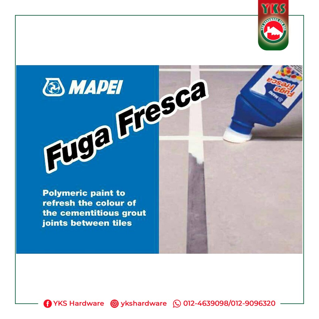 MAPEI FUGA FRESCA [READY STOCK] - Polymer Paint