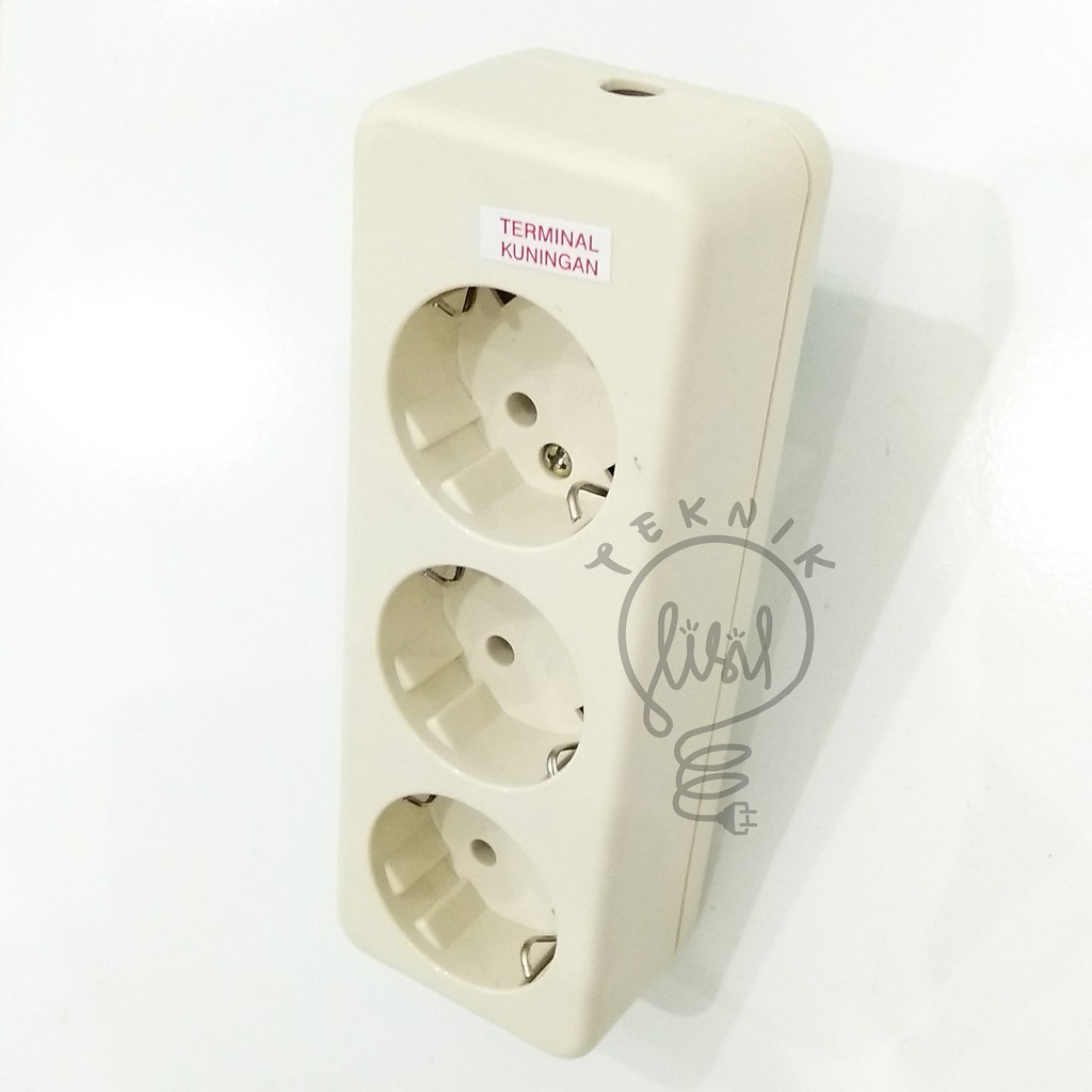 Triple UTICON ORIGINAL SOCKET STOP CONTACT 3 HOLE SKU0101321Aa AA ...