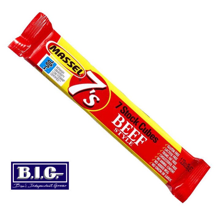 Massel 7's Stock Cubes Beef Style 35g (EXP Aug 2023) Shopee Malaysia
