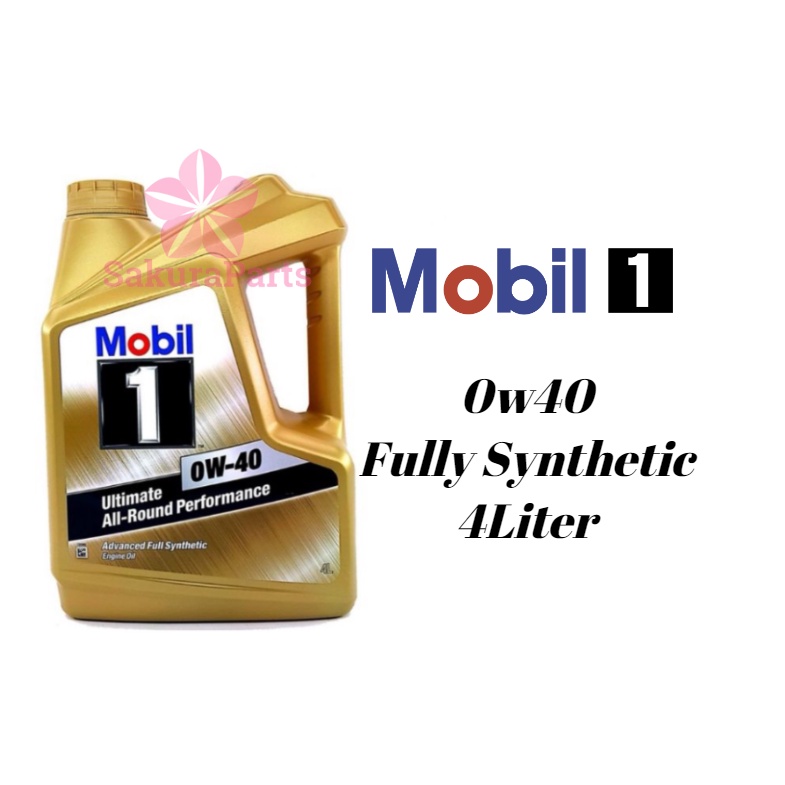 (MADE IN USA) Mobil 1 Ultimate Performance 0W40 Advanced Fully