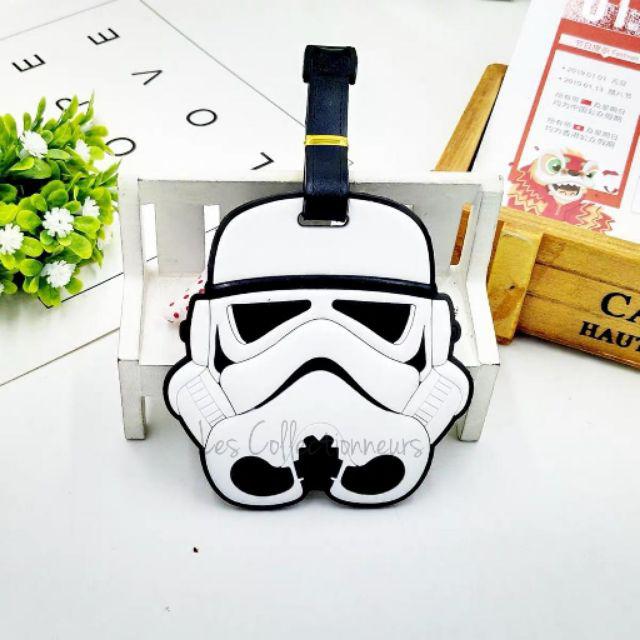 Star Wars Luggage Tag Stormtrooper Darth Vader Kylo Ren BB-8 Bag Tags ...