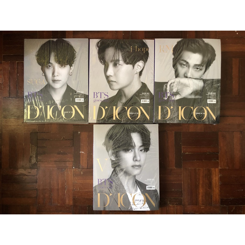 ENGLISH & KOREAN) DICON vol10 BTS goes on! Member Edition Magazine