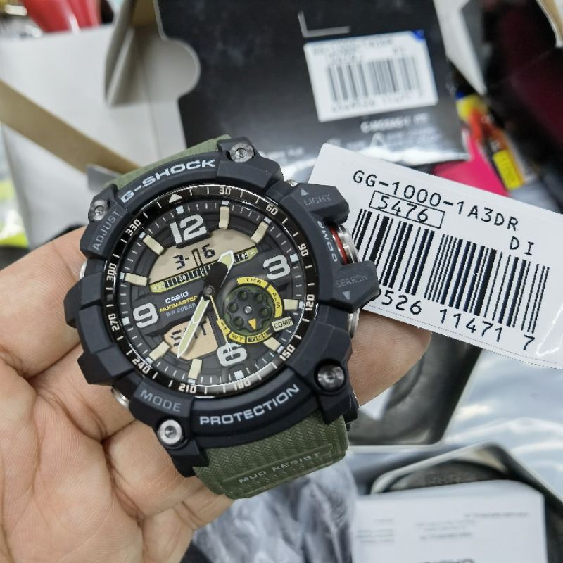 IN STOCK ORIGINAL CASIO G SHOCK GG 1000 MUDMASTER. TWINS SENSOR. COMPASS