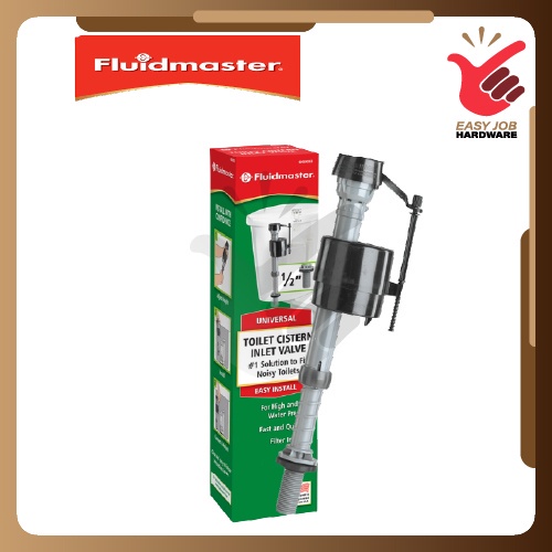 Fluidmaster 747UK074 747 Valve Plastic Shank WC Fill, Blue,White