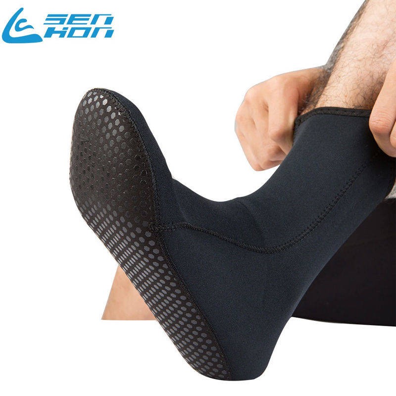 Waterproof compression socks hot sale for swimming