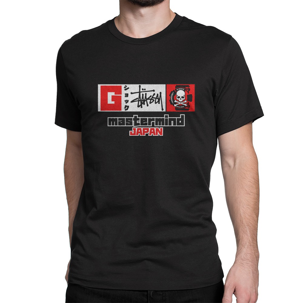 G SHOCK Mastermind Japan X Stussy Custom Design Men s Cotton T Shirt Shopee Malaysia