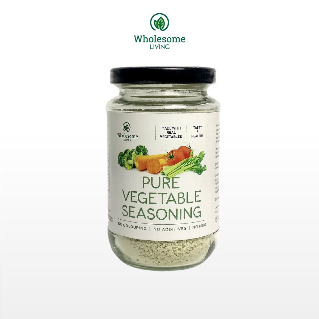 Wholesome Living Real Vegetable Seasoning Powder 150g Shopee Malaysia