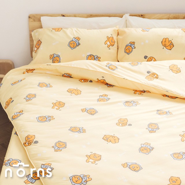 Kakao Friends Thin Quilt Cover Double Norns Ryan TENCEL Tenceltm